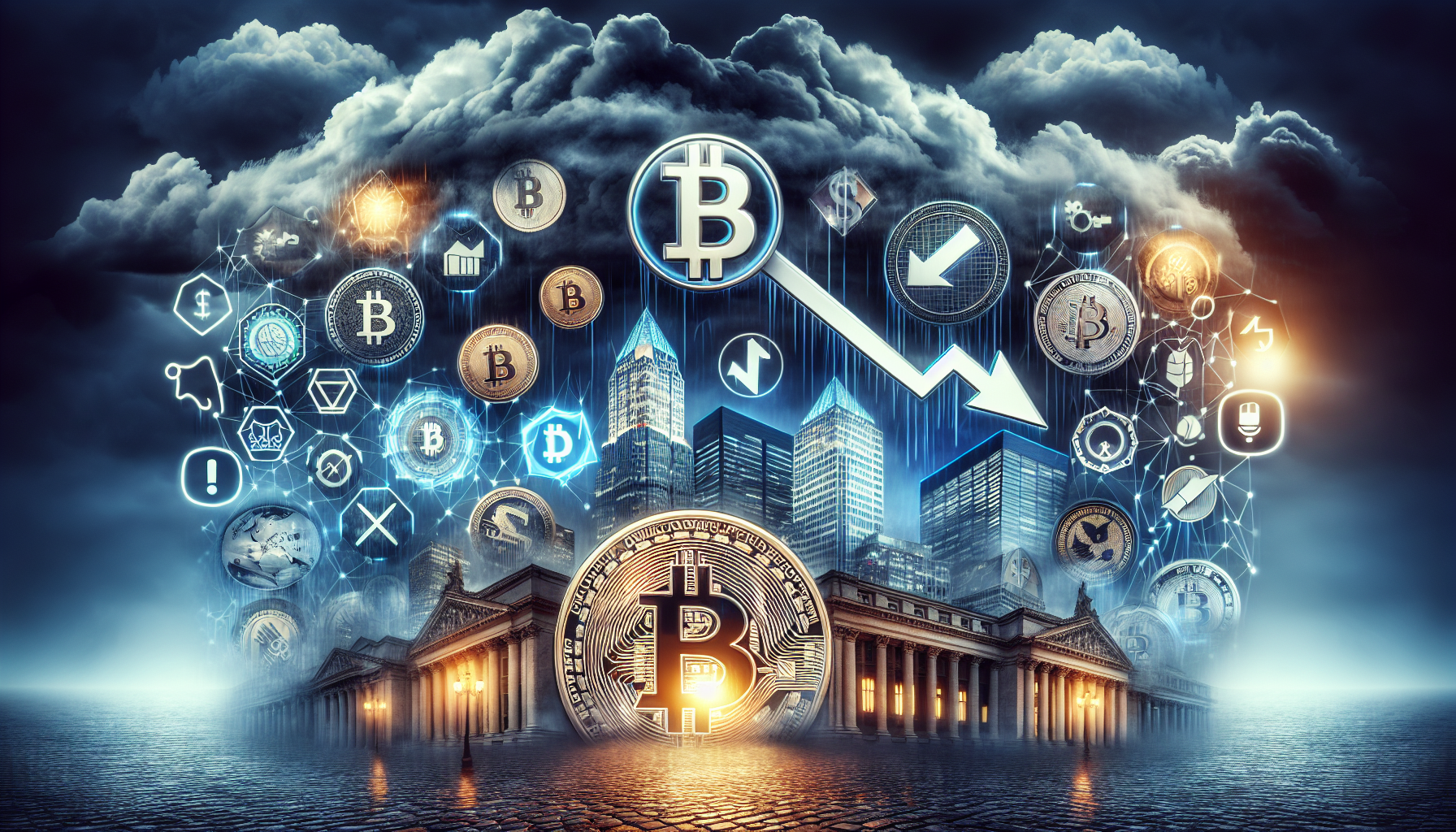 Kryptowährungen vor Fed-Entscheidung im Sinkflug