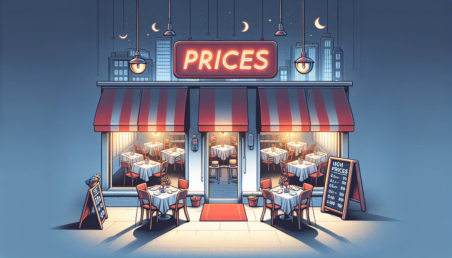 Umsatzrückgang durch gestiegene Restaurantpreise